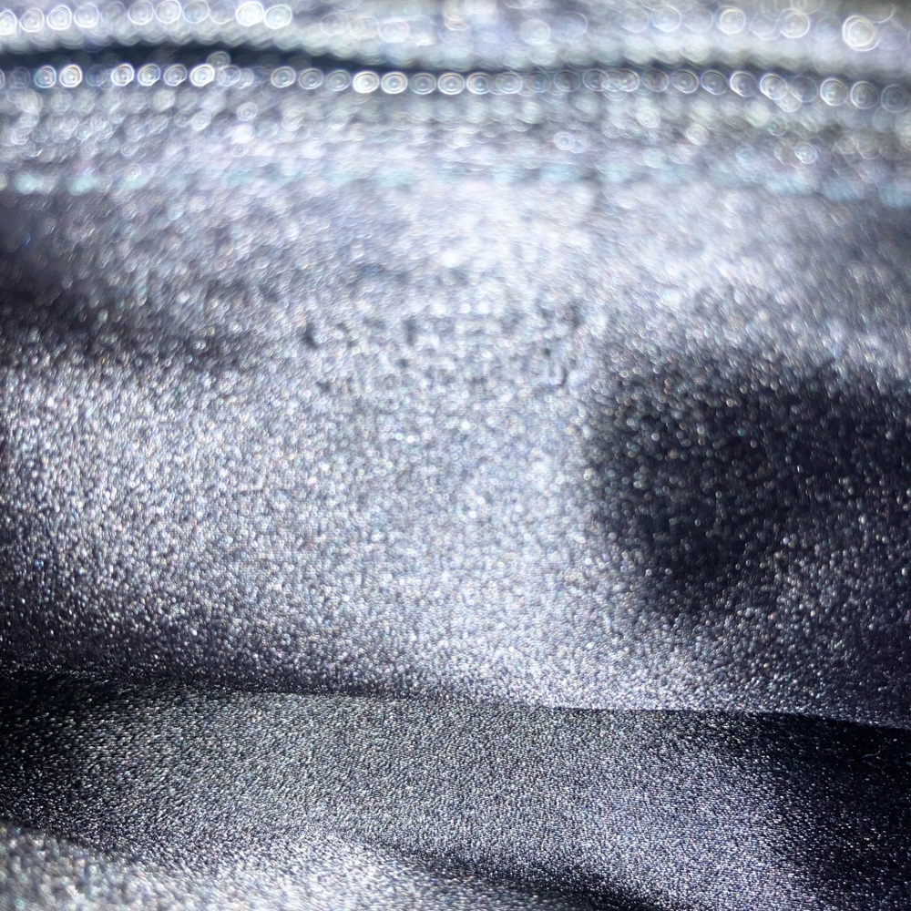 Vintage Gucci Black Satin Bag with Gold Accent - Picture 10 of 14